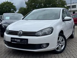 Weiß Gebraucht 2009 VW Golf VI Comfortline Limousine | 9.950 € (Teuer)