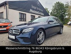 Cavansitblau Gebraucht 2018 Mercedes E220 AMG line Kombi | 26.390 € (Fairer Preis)