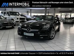 Obsidianschwarz metalliclack Gebraucht 2014 Mercedes SLK350 AMG Cabrio | 26.990 € (Fairer Preis)