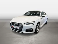 Weiß Gebraucht 2018 Audi A5 Sportback S-Line Limousine | 28.420 € (Etwas zu teuer)