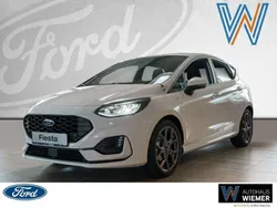 Frostweiss Gebraucht 2022 Ford Fiesta ST-Line Kleinwagen | 19.900 € (Fairer Preis)