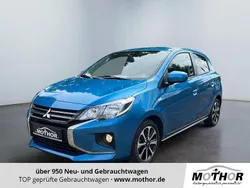 Atollblau (p) Gebraucht 2021 Mitsubishi Space Star Select+ Limousine | 13.398 € (Fairer Preis)