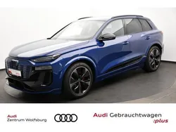 Ascariblau metallic Gebraucht 2024 Audi Q6 e-tron Performance SUV | 71.690 € (Etwas zu teuer)