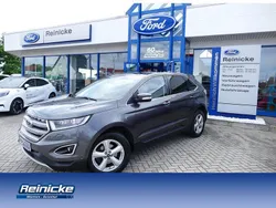 Grau Gebraucht 2016 Ford Edge Titanium SUV | 20.860 € (Fairer Preis)