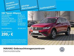 Rot Gebraucht 2022 VW Tiguan Allspace Elegance SUV | 34.481 € (Fairer Preis)