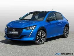 Blau Gebraucht 2021 Peugeot e-208 GT Kleinwagen | 17.450 € (Fairer Preis)