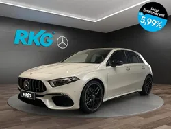 Weiß Gebraucht 2022 Mercedes A45 AMG AMG Limousine | 47.740 € (Etwas zu teuer)