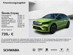 Mambagrün Gebraucht 2025 Skoda Enyaq iV RS SUV | 55.960 € (Fairer Preis)