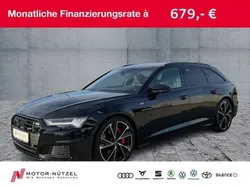 Mythosschwarz metallic Gebraucht 2022 Audi A6 S-Line Kombi | 50.890 € (Teuer)