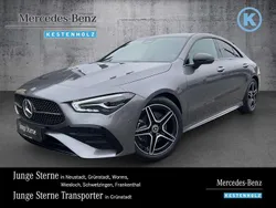 Grau Gebraucht 2024 Mercedes CLA200 AMG Coupé | 38.470 € (Fairer Preis)