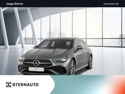 Lack mountaingrau Gebraucht 2024 Mercedes CLA200 Shooting Brake AMG line Kombi | 34.790 € (Fairer Preis)