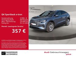 Geysirblau metallic Gebraucht 2025 Audi Q4 e-tron S-Line SUV | 47.880 € (Etwas zu teuer)