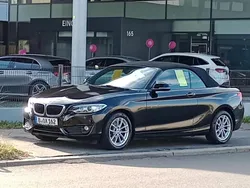 Schwarz Gebraucht 2016 BMW 220 Cabrio | 15.200 € (Superpreis)