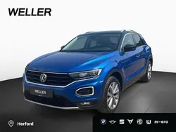 Ravennablau (blau) Gebraucht 2021 VW T-Roc Style SUV | 20.590 € (Guter Preis)