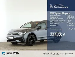Platinum grey metallic Gebraucht 2022 VW Tiguan Allspace R-line SUV | 35.550 € (Etwas zu teuer)