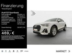 Weiß Gebraucht 2022 Audi Q3 Sportback S-Line SUV | 34.890 € (Guter Preis)