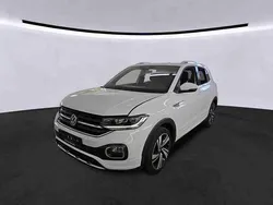 Pure white Gebraucht 2021 VW T-Cross R-line SUV | 23.900 € (Fairer Preis)