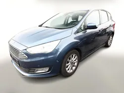 Blau Gebraucht 2018 Ford C-MAX Titanium Van / Kleinbus | 15.288 € (Fairer Preis)
