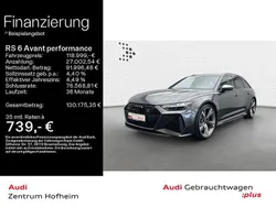 Daytonagrau perleffekt Gebraucht 2024 Audi RS6 Performance Kombi | 118.999 €