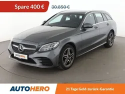 Grau Gebraucht 2021 Mercedes C180 AMG line Limousine | 29.900 € (Superpreis)