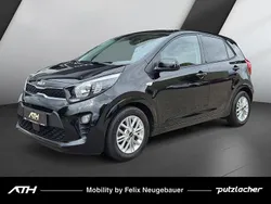 Schwarz Gebraucht 2022 Kia Picanto DREAM-TEAM Edition Kleinwagen | 12.980 € (Fairer Preis)