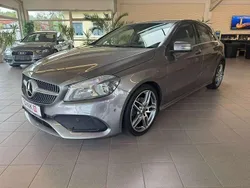 Mountaingrau Gebraucht 2018 Mercedes A180 AMG line Kleinwagen | 16.900 € (Guter Preis)