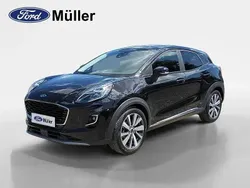 Obsidianschwarz Gebraucht 2022 Ford Puma Titanium X SUV | 18.850 € (Fairer Preis)