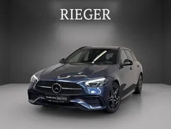 Blau Gebraucht 2024 Mercedes C220 AMG Limousine | 41.899 € (Fairer Preis)