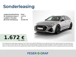 Florettsilber metallic Neu 2025 Audi RS6 Performance Kombi | 146.788 € (Superpreis)