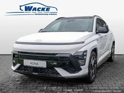 Farbe: weiss Gebraucht 2023 Hyundai Kona N Line SUV | 34.777 € (Etwas zu teuer)