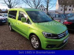 Viperngrün metallic Gebraucht 2015 VW Caddy Maxi Comfortline Van / Kleinbus | 14.950 € (Fairer Preis)