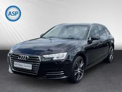 Schwarz (mythosschwarz metallic) Gebraucht 2017 Audi A4 Sport Kombi | 20.999 € (Fairer Preis)