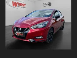 Rot Gebraucht 2021 Nissan Micra Kleinwagen | 17.490 € (Etwas zu teuer)