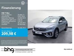 Pyritsilber metallic Gebraucht 2024 VW T-Roc R-line SUV | 26.450 € (Fairer Preis)