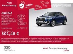Navarrablau metallic Gebraucht 2025 Audi Q2 S-Line SUV | 40.790 € (Teuer)