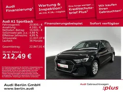 Schwarz Gebraucht 2022 Audi A1 Sportback Advanced Plus Kleinwagen | 20.800 € (Fairer Preis)