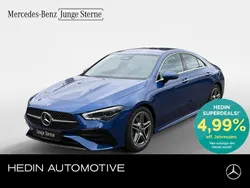 Blau Gebraucht 2024 Mercedes CLA180 AMG Limousine | 34.999 € (Fairer Preis)