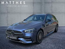 Blau Gebraucht 2024 Mercedes C220 AMG Kombi | 54.499 €