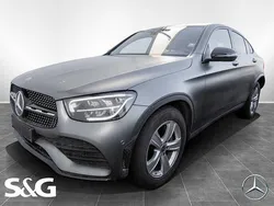 Designo selenitgrau magno Gebraucht 2021 Mercedes GLC220 Business Coupé | 45.877 € (Teuer)