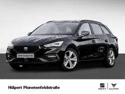 Midnightschwarz metallic Gebraucht 2024 Seat Leon ST FR Kombi | 30.922 € (Etwas zu teuer)