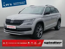 Steelgrau Gebraucht 2021 Skoda Kodiaq SportLine SUV | 38.280 € (Teuer)