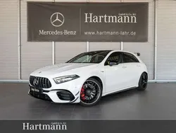 Polarweiß Gebraucht 2024 Mercedes A45 AMG Premium Kleinwagen | 58.890 € (Teuer)