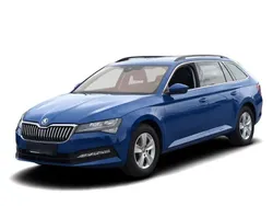 Blau Gebraucht 2023 Skoda Superb Kombi | 29.449 € (Superpreis)