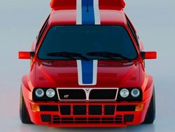 Rot Gebraucht 1993 Lancia Delta Kleinwagen | 83.000 €