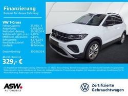 Pure white Gebraucht 2025 VW T-Cross Goal SUV | 25.930 € (Guter Preis)