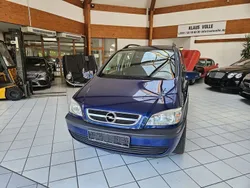 Blau Gebraucht 2004 Opel Zafira Njoy Van / Kleinbus | 1.645 € (Fairer Preis)