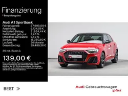 Rot Gebraucht 2024 Audi A1 Sportback S-Line Kleinwagen | 27.999 € (Etwas zu teuer)