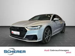 Florettsilber metallic Gebraucht 2023 Audi A7 S-Line Kleinwagen | 63.880 € (Teuer)