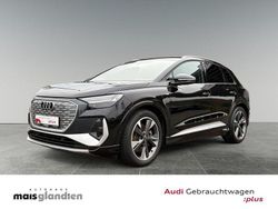 Mythosschwarz Gebraucht 2022 Audi Q4 e-tron S-Line SUV | 33.480 € (Superpreis)