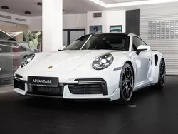 Weiß Gebraucht 2022 Porsche 911 Turbo S | 243.000 € (Teuer)